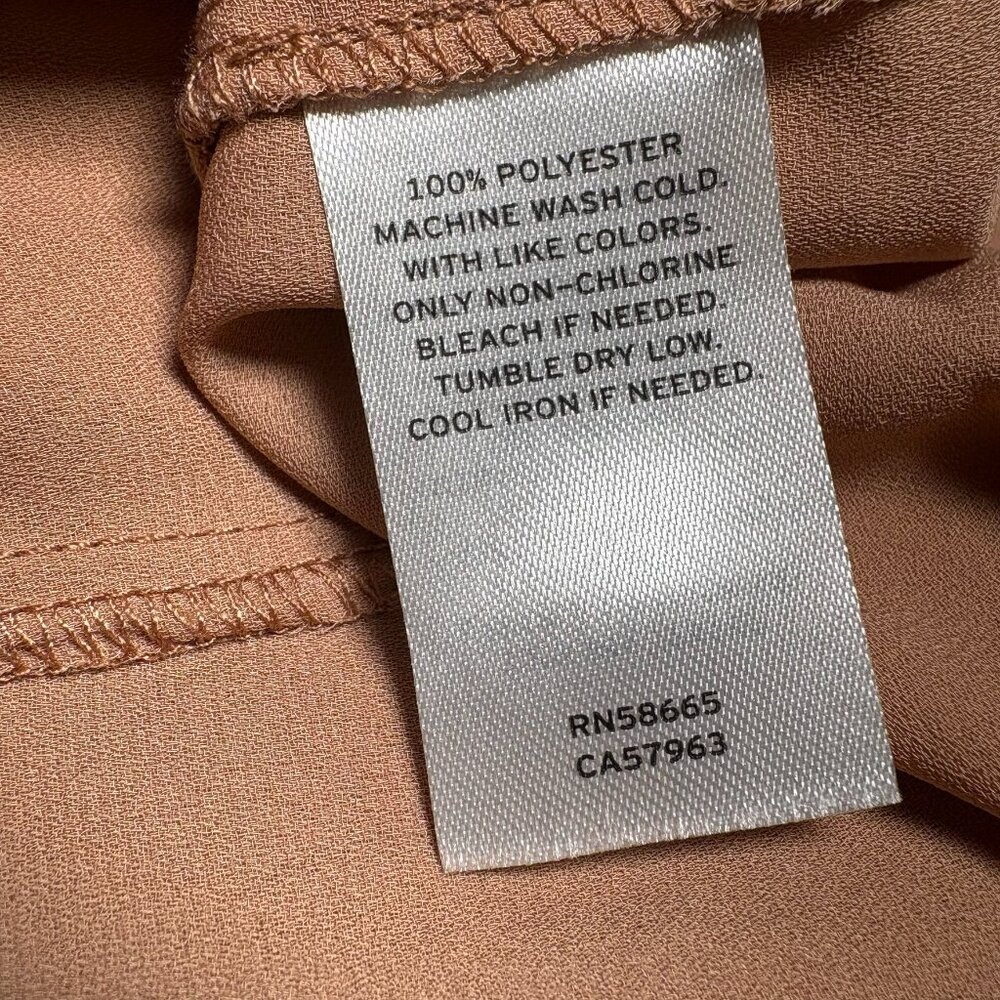 Open Edit Ruffle Chiffon Shift Dress – Small (NWT) - Picture 13 of 14